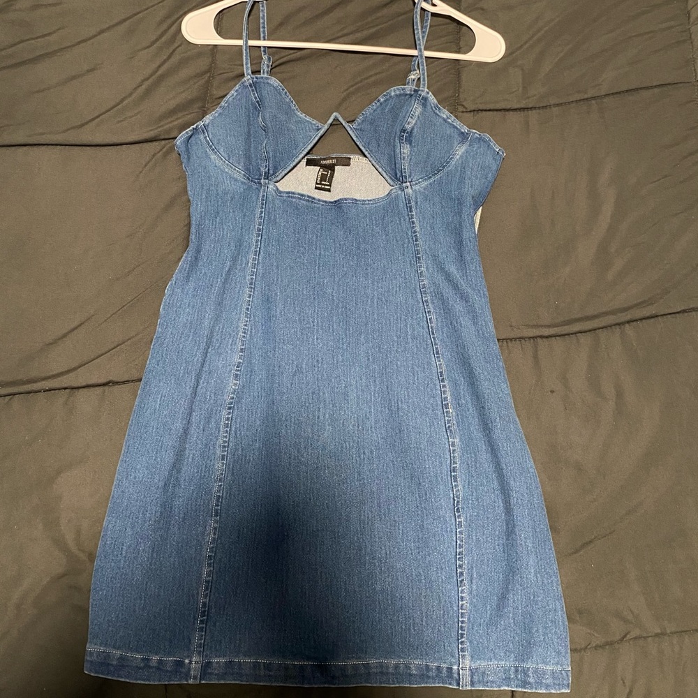 Denim dress